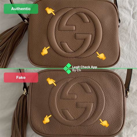 soho small leather disco bag real vs fake|authenticity of gucci soho bag.